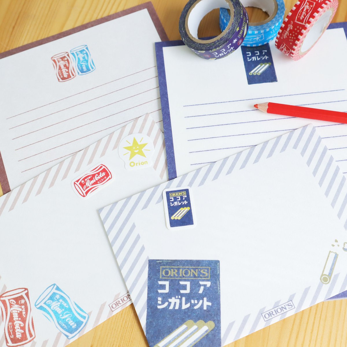 オリオンシリーズ】L版レターセット | Kite!Cǒte! オリオンシリーズ】L版レターセット | Kite!Cǒte!