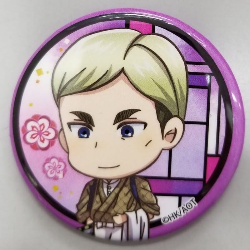 進撃の巨人 エルヴィン・スミス 缶バッジ 進撃の巨人 エルヴィン・スミス 缶バッジ | K-BOOKS 池袋 2次元グッズ通販