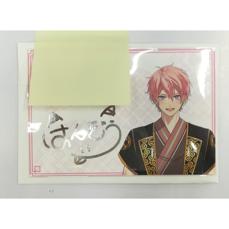 戦国ALIVE 戦アラ UTAGE FES ランキング報酬 ブロマイド 服部半蔵 戦国A LIVE 服部半蔵 ランキング報酬 メッセージカード | K