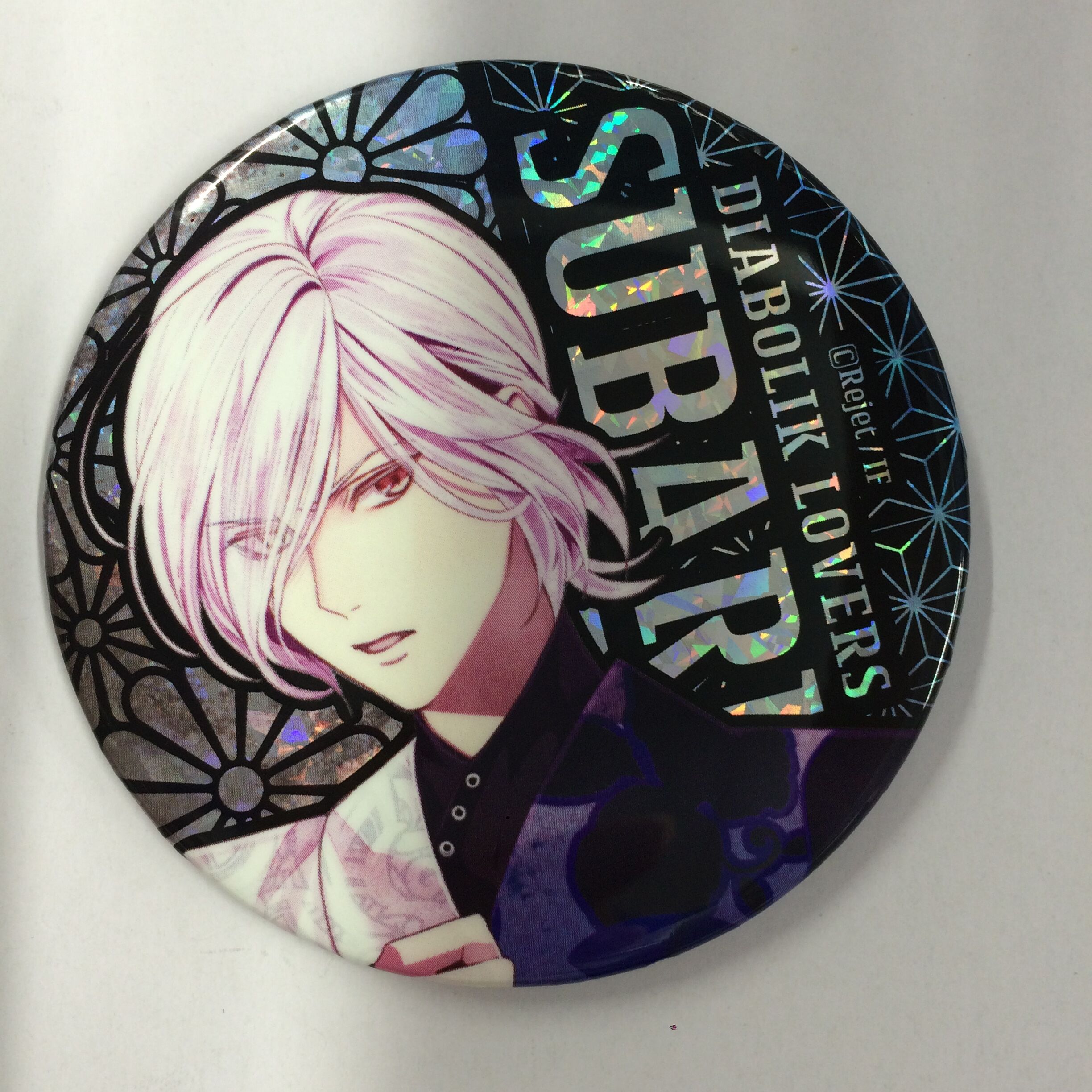 ディアラバ スバル　缶バッジ　ホロ DIABOLIK LOVERS 逆巻スバル 缶バッジ ホロ | K-BOOKS 池袋 2次元グ