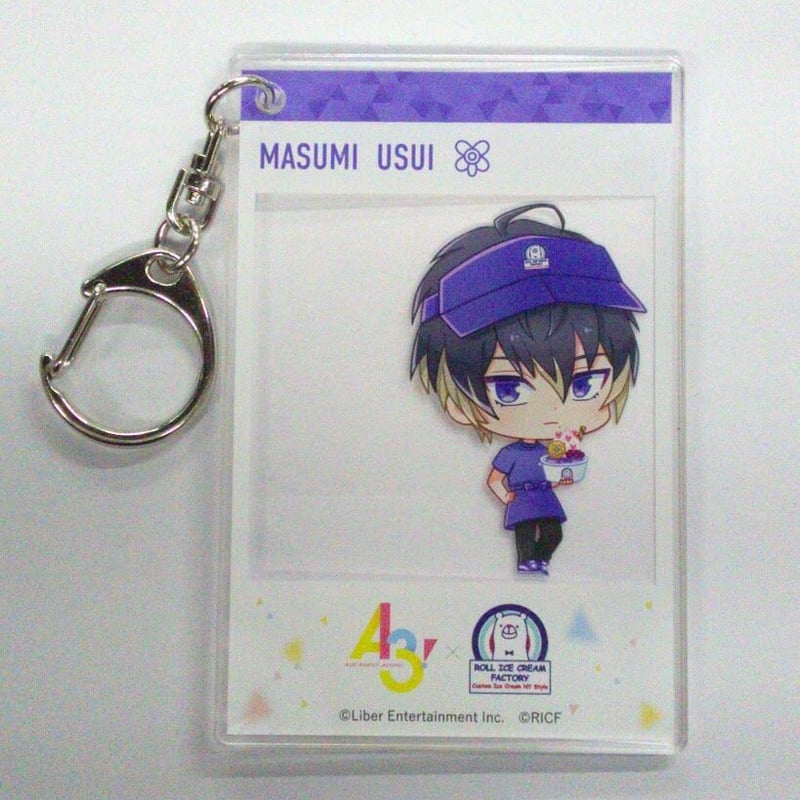 A3! 碓氷真澄 缶バッジ キーホルダー 【公式通販】