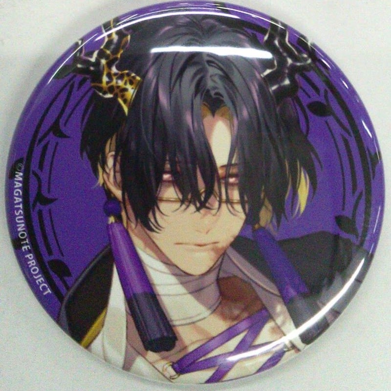 マガツノート 光秀 57mm缶バッジ 凶角Ver | K-BOOKS 池袋 2次元グッズ通販
