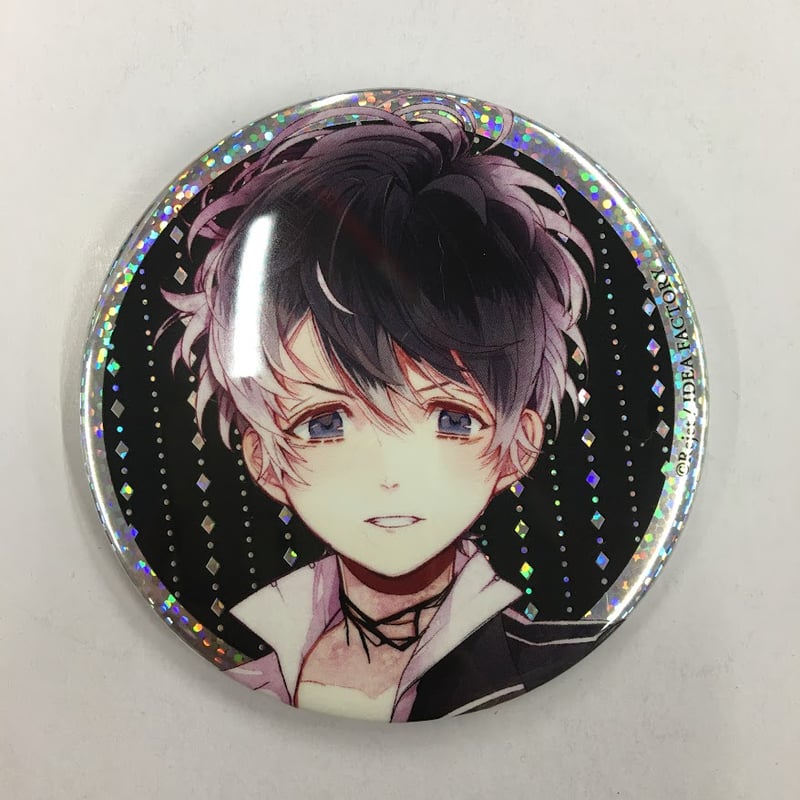 DIABOLIK LOVERS 無神ルキ ホロ 缶バッジ イタミ有・裏サビ有】DIABOLIK LOVERS 無神ルキ 缶バッジ ホロ
