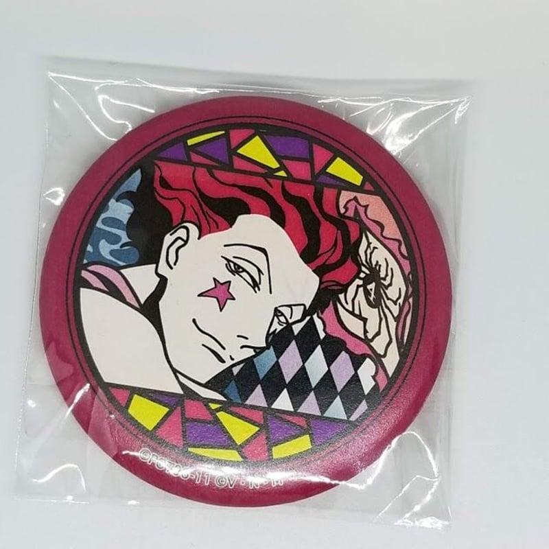 HUNTER×HUNTER ヒソカ　缶バッジ HUNTER×HUNTER_描き下ろし ヒソカ 歩みver. BIG缶バッジ | 公式