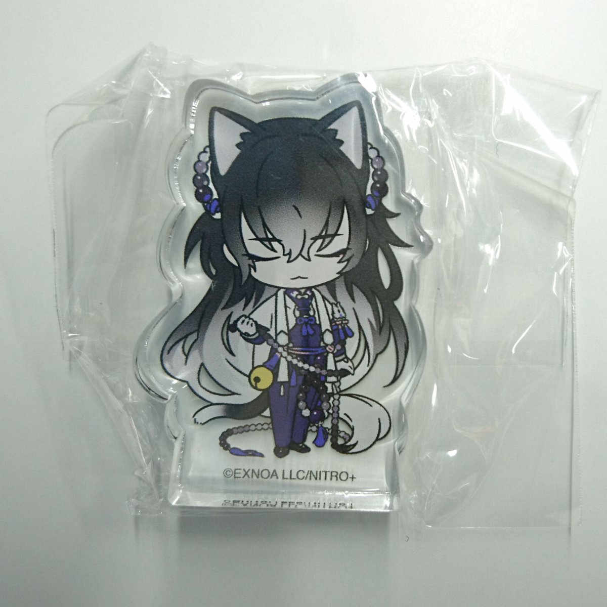 刀剣乱舞 刀猫男士 とうにゃん アクリルブロックコレクション 数珠丸恒