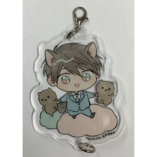 あらた六花　鬼上司・獄寺さんは暴かれたい　鬼暴Cafe　アクリルチャーム　バッジ あらた六花 on X: 