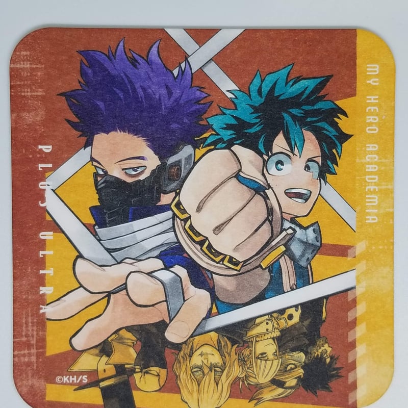 僕のヒーローアカデミア 緑谷 出久＆心操 人使 コースター | K-BOOKS