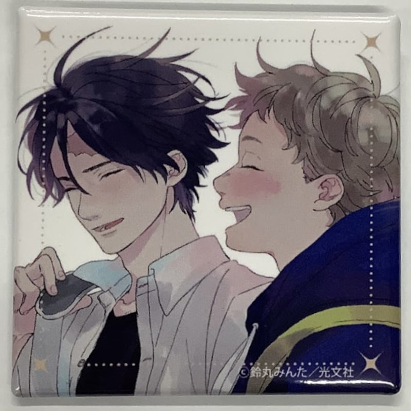 キューピッドに落雷 追撃 発売記念 鈴丸みんた サイン会 スクエア缶バッジ キューピッドに落雷 追撃 (マーブルコミックス) | 鈴丸みんた