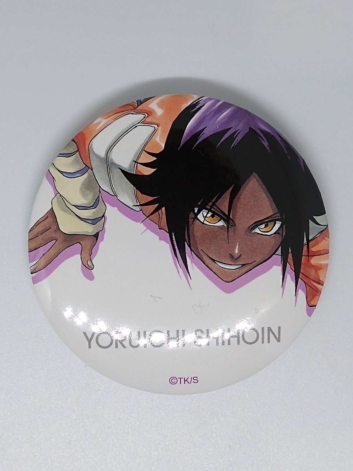 Brave Souls Museum マルイ 缶バッジ 四楓院夜一【死神 四楓院夜