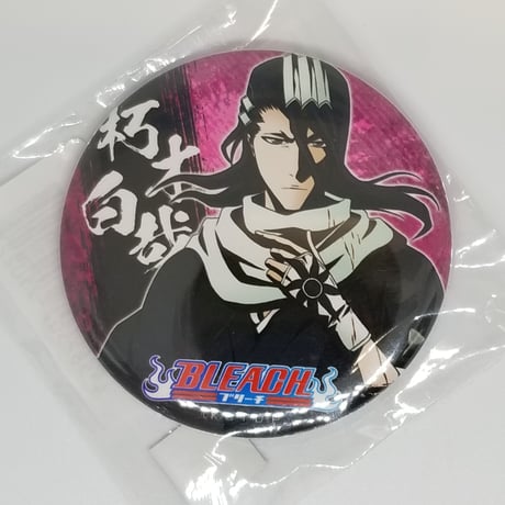 BLEACH 朽木白哉 缶バッジ クリア色紙 BLEACH 朽木白哉 缶バッジ クリア色紙 BLEACH 朽木白哉 缶バッジ