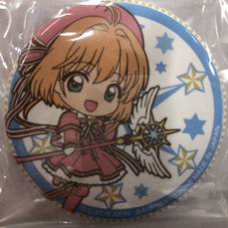 カードキャプターさくら　木之本桜ティーバッグセット缶バッジ
