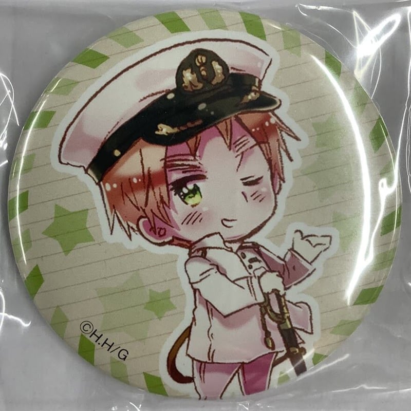 ヘタリア イギリス おでかけセット 缶バッジ ヘタリア イギリス 原作柄