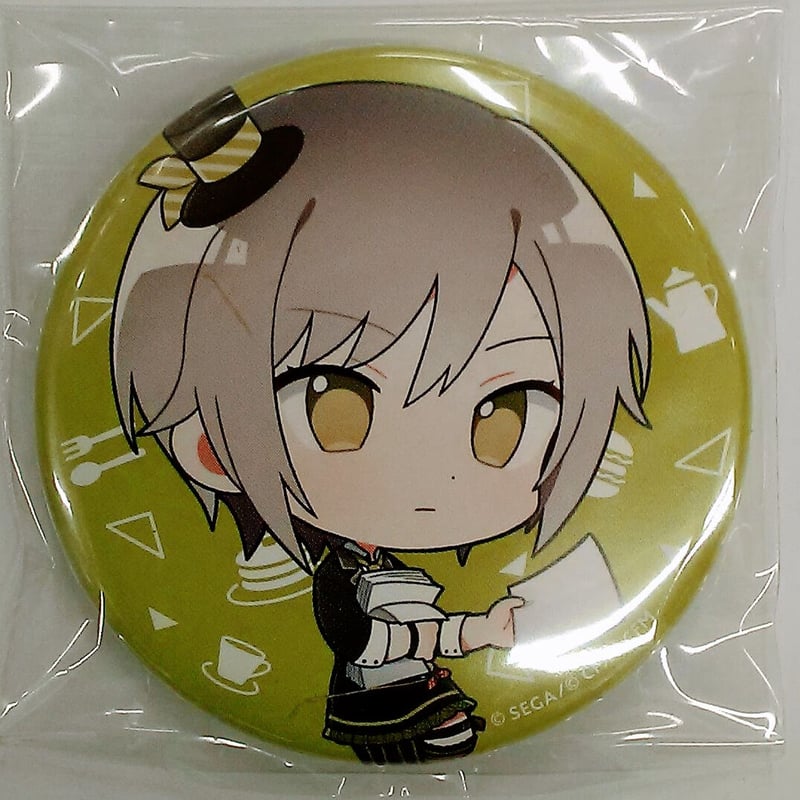 プロジェクトセカイ　日野森志歩　アニカフェ　アニメイトカフェ　缶バッジ プロジェクトセカイ 日野森志歩 アニメイトカフェ