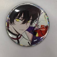 ディアヴォーカリスト　ユゥ　ホロ缶バッジ