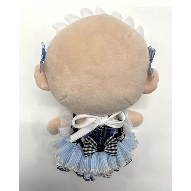 ぬいぐるみ用品 服 ヘッドドレス付ワンピース ブルー | K-BOOKS 池袋