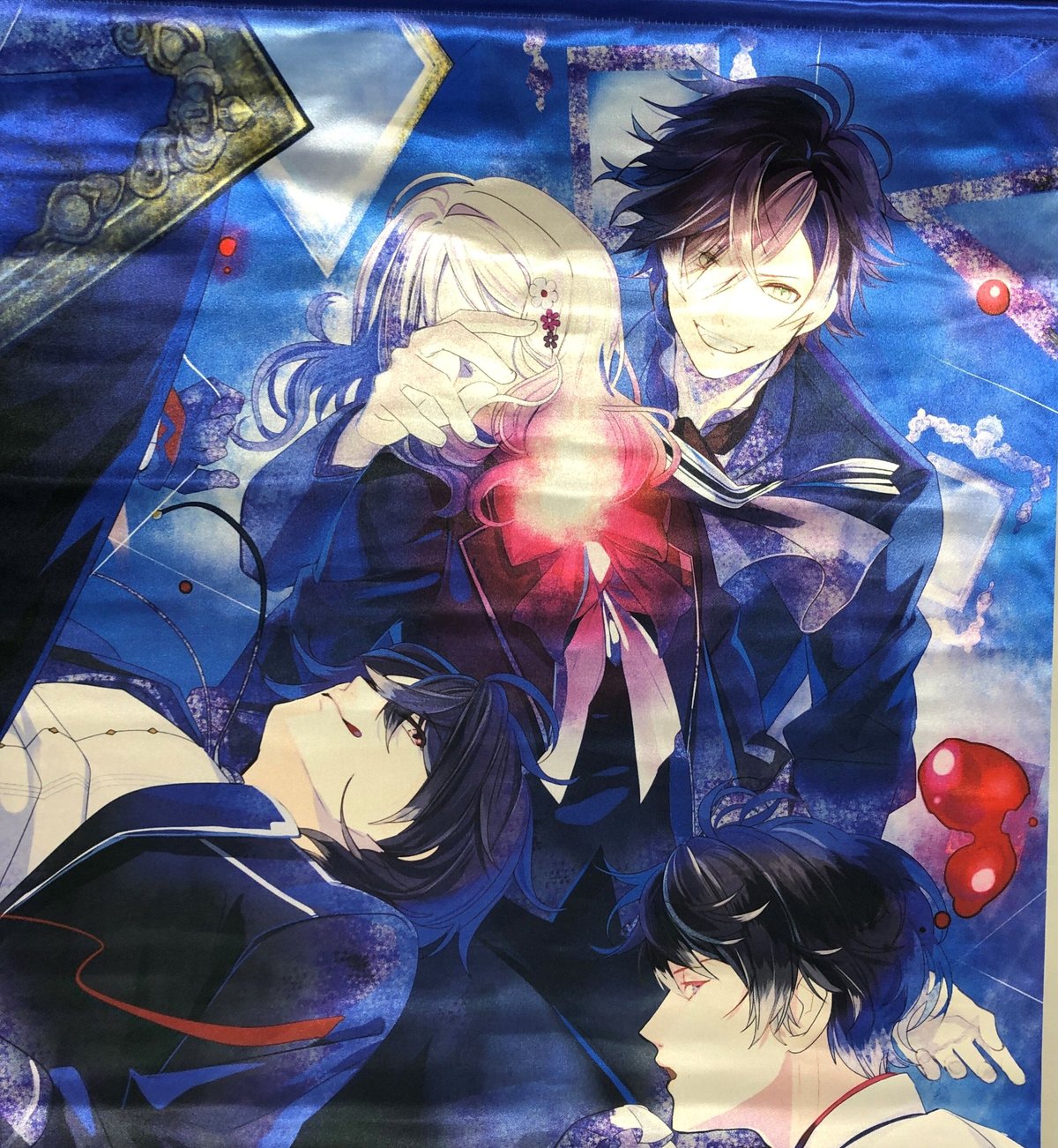○DIABOLIK LOVERS 逆巻アヤト 無神ルキ キノ 小森ユイ タペストリー