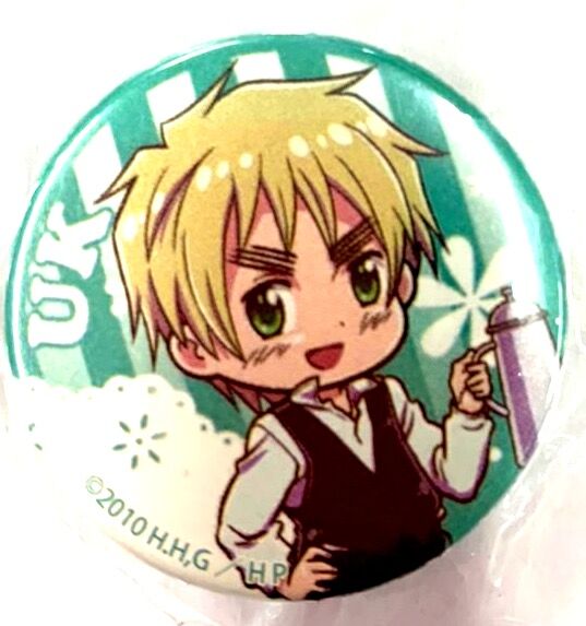 ヘタリア 缶バッジ カフェ 伊のみ