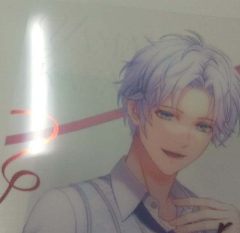 ⑤ スタマイ リアルフォト クリアしおり カナメ イタミ有】スタンドマイヒーローズ 山崎カナメ クリアカード | K