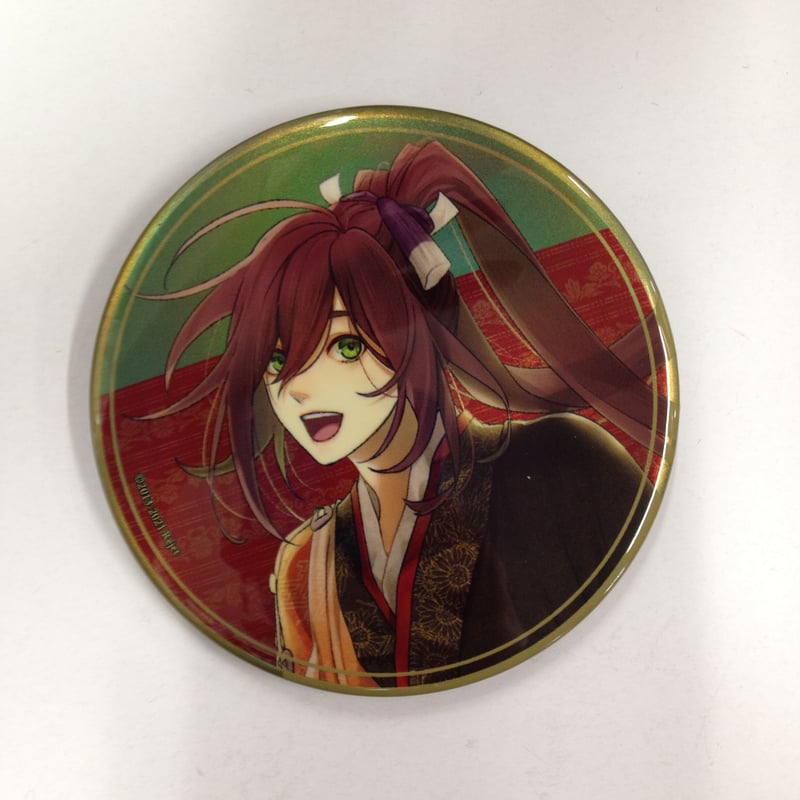 剣が君 剣が猫 鈴懸 ホロ缶バッジ 剣が君 鷺原左京