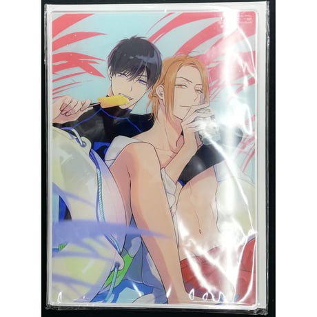 高崎ぼすこ『とろけるくちびるmore melty』 コミコミポイント交換　A5　アクリルボード【BLグッズ】