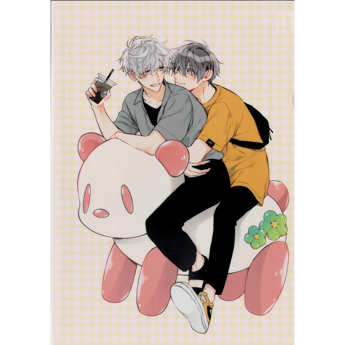 ぺそ太郎「えっちは週7希望ですっ!」 BLアワード2021 クリアファイル