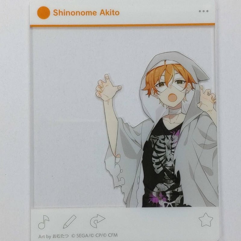★プロジェクトセカイ 神山高校文化祭 アクリルカードコレクション 東雲絵名 予約商品】【特典対象】神山高校文化祭描き下ろしイラスト