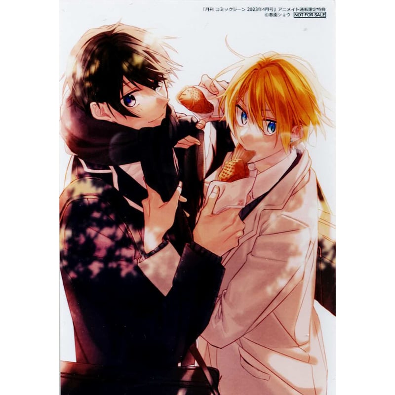 春園ショウ『平野と鍵浦』 コミックジーン アニメイト特典