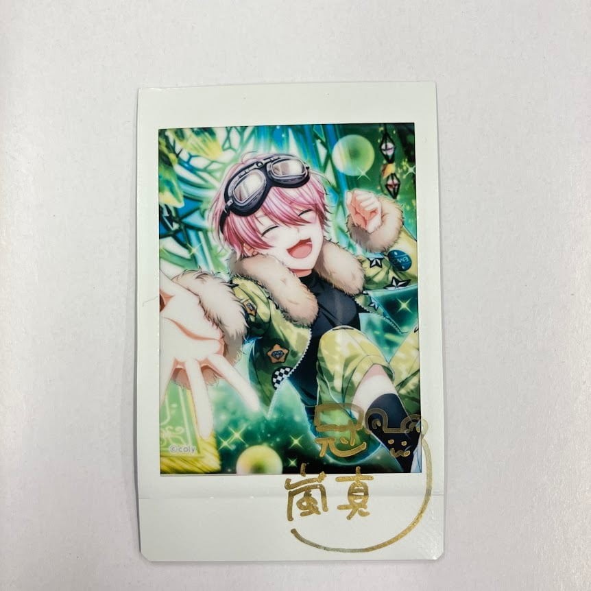 オンエア！ 冠嵐真 直筆サイン入り 1st Anniversary REAL PHOTO | 
