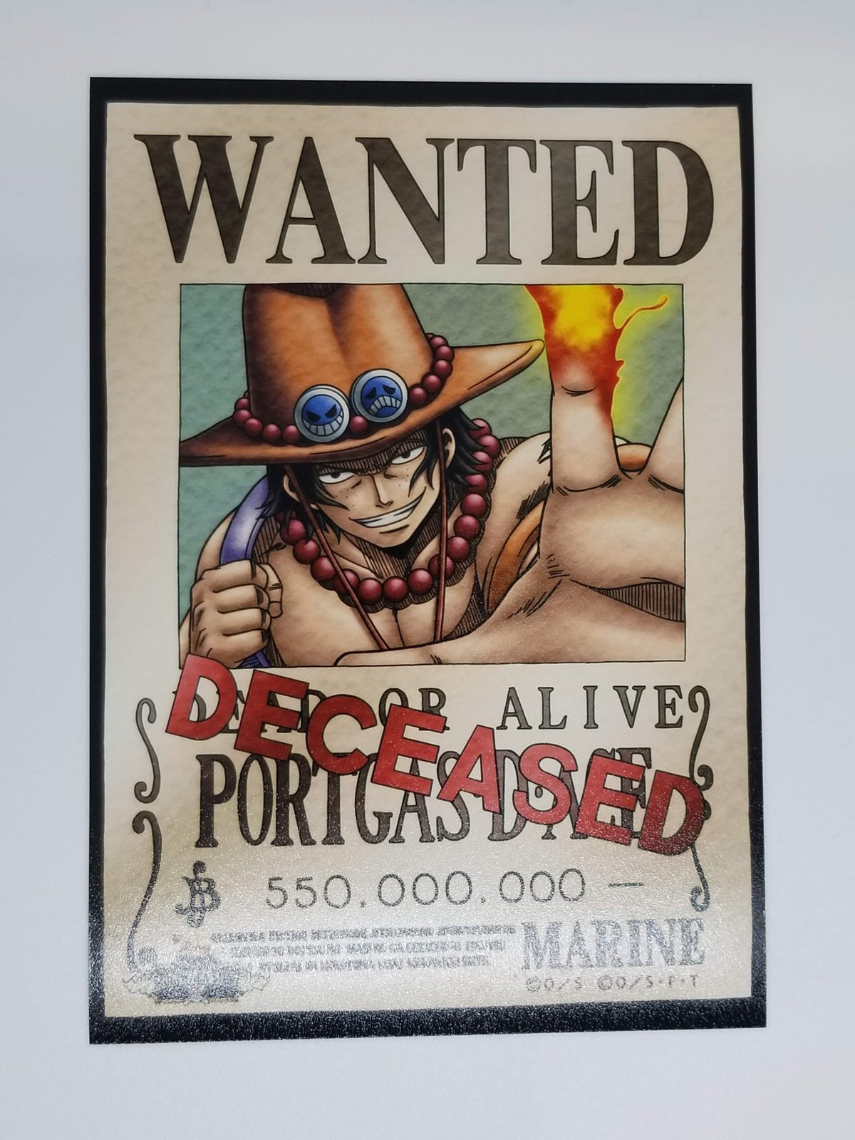 ONEPIECE エース 手配書ブロマイド ONE PIECE ポートガス・D・エース手配書ブロマイド | K-BOOKS