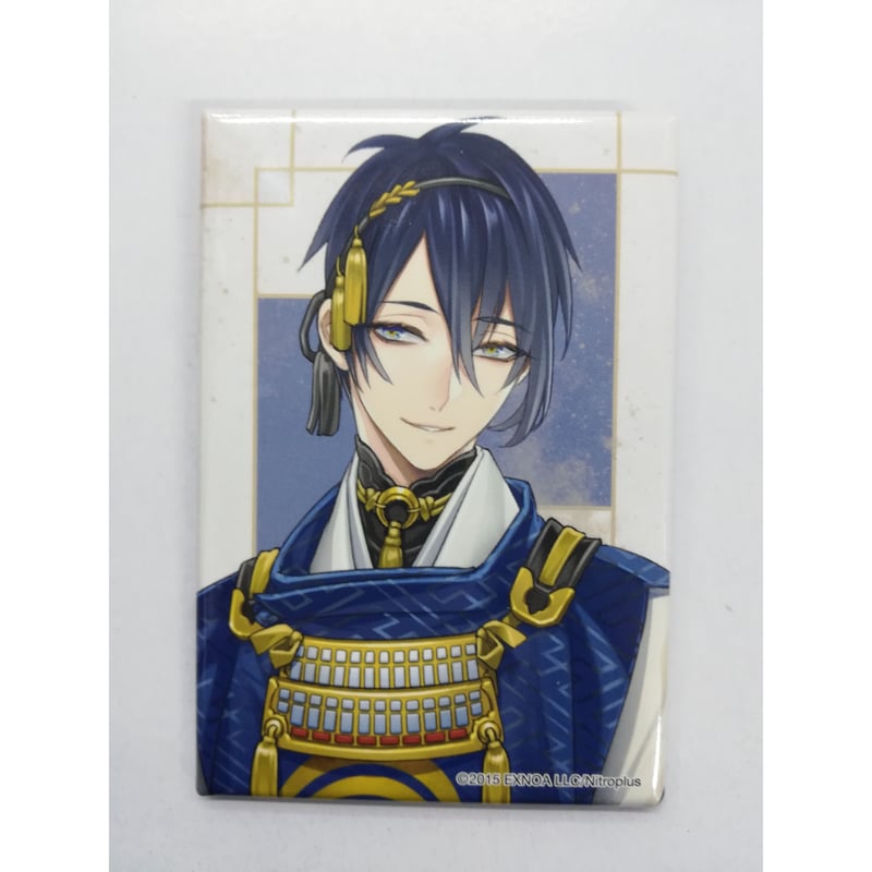 刀剣乱舞 三日月宗近 スクエア缶バッジ | K-BOOKS 池袋 2次元グッズ通販