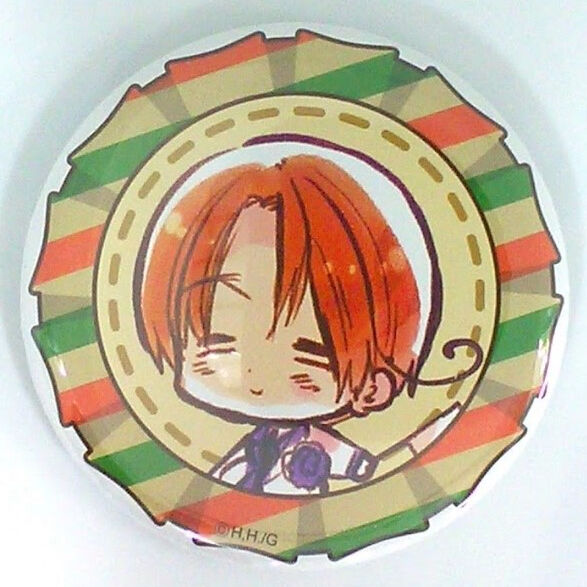 ヘタリア Axis Powers イタリア AnimeJapan2017 丸型缶バッジ | K