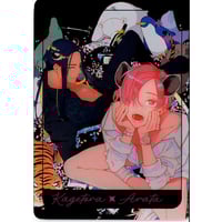 シュガースカルとディープキス 直筆サイン アクリルコースター 朔ヒロ