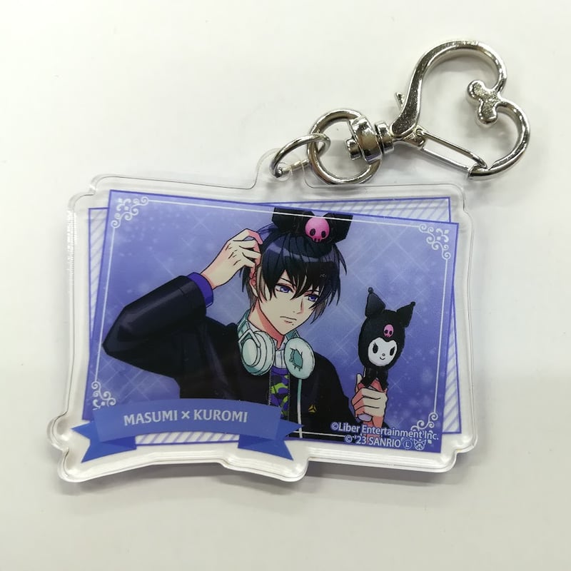 A3! 碓氷真澄 Sanrio characters ハート形ナスカン付きアクリル 