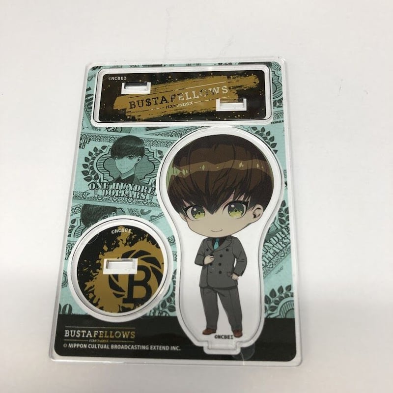 バスタフェロウズ バスタフェ BUSTAFELLOWS アダム アクスタ アクリルスタンド「（ほぼ）10分の1サイズ 両面 