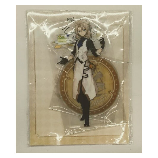 ③ 原神　スイパラ　コラボ　アルベド　クレー　缶バッジ　アクリルスタンド　4点 ③ 原神 スイパラ コラボ アルベド クレー 缶バッジ アクリル