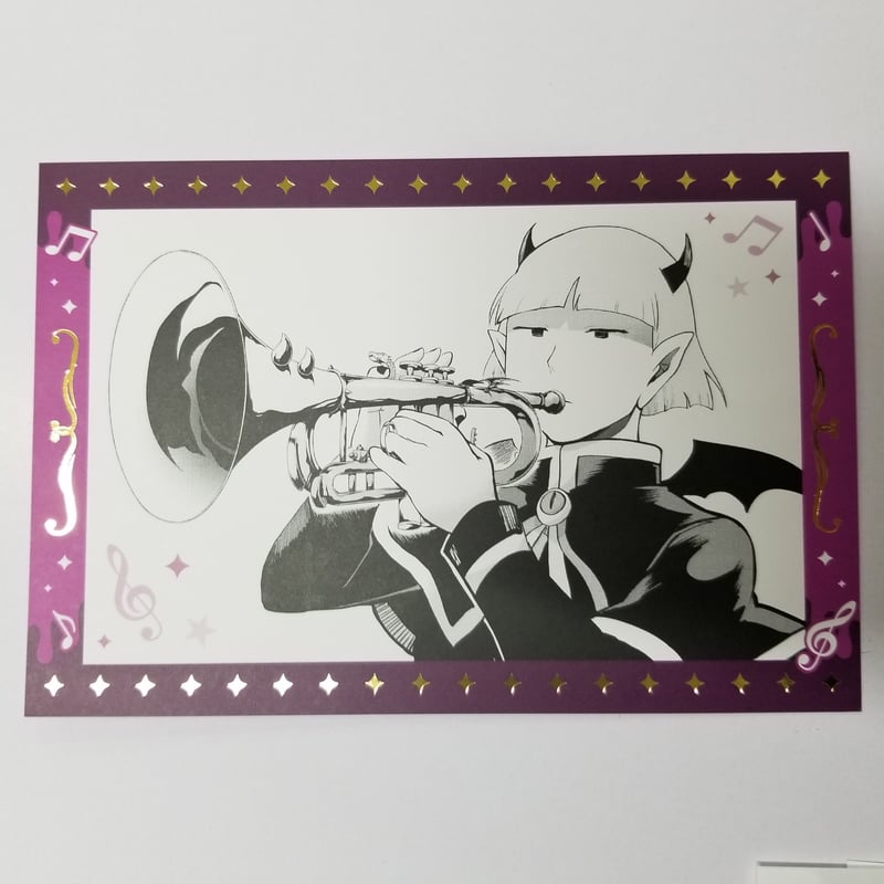 魔入りました入間くん プルソン・ソイ トレーディング 箔押しポスト