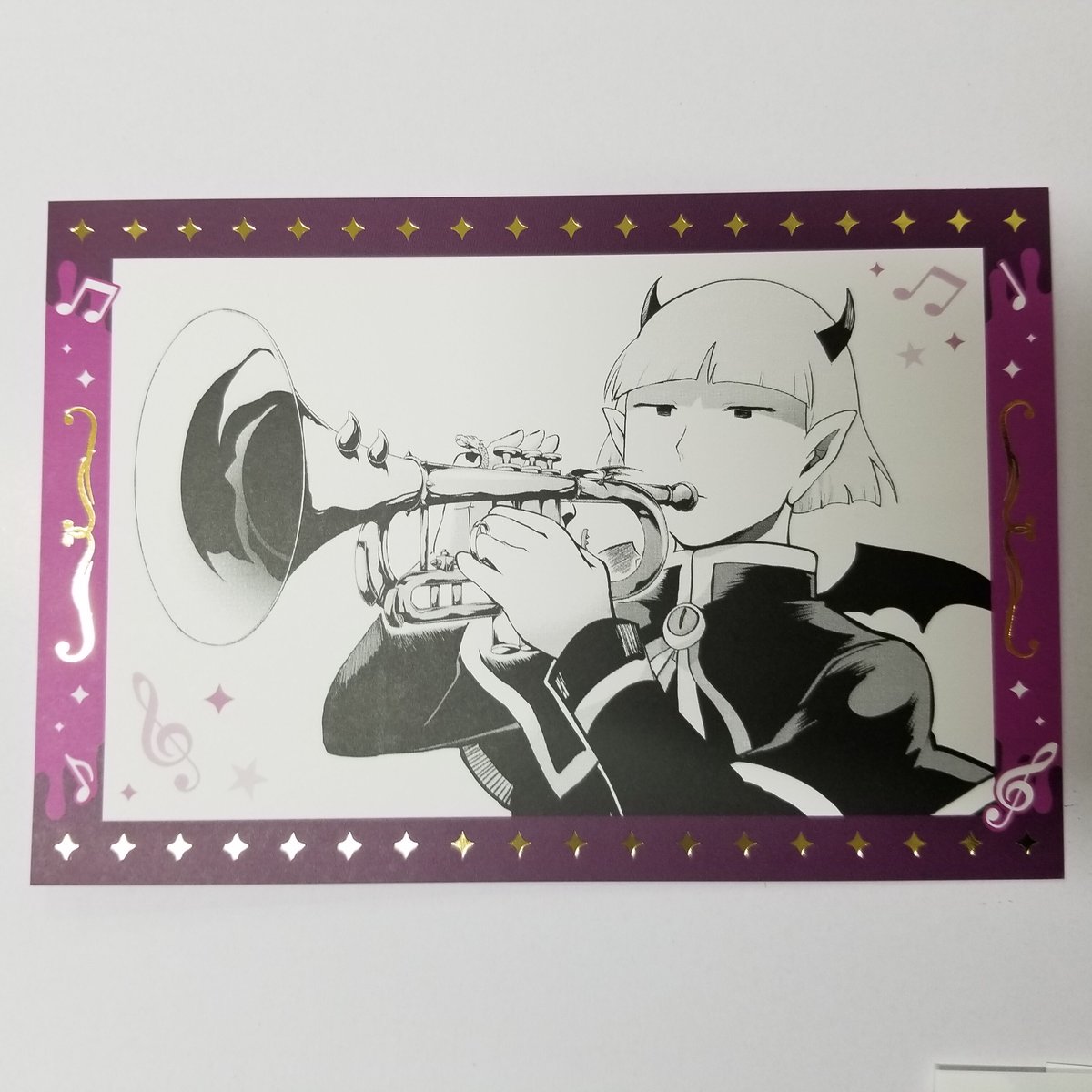 魔入りました入間くん プルソン・ソイ トレーディング 箔押しポスト