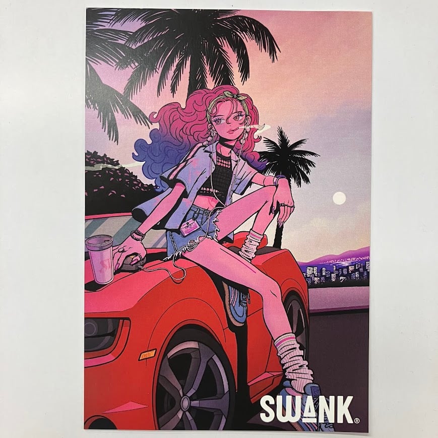 Paradox Live アン・フォークナー SWANK 購入特典 ポストカード | K-BO