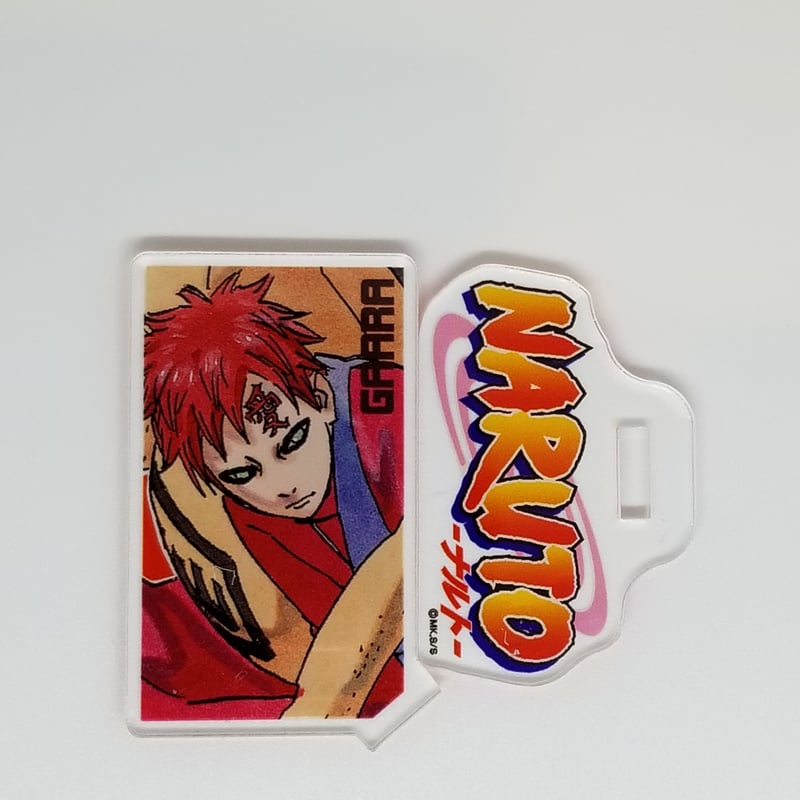 NARUTO 我愛羅 缶バッジ マリンルック ハート型缶バッジ グッズ-セット