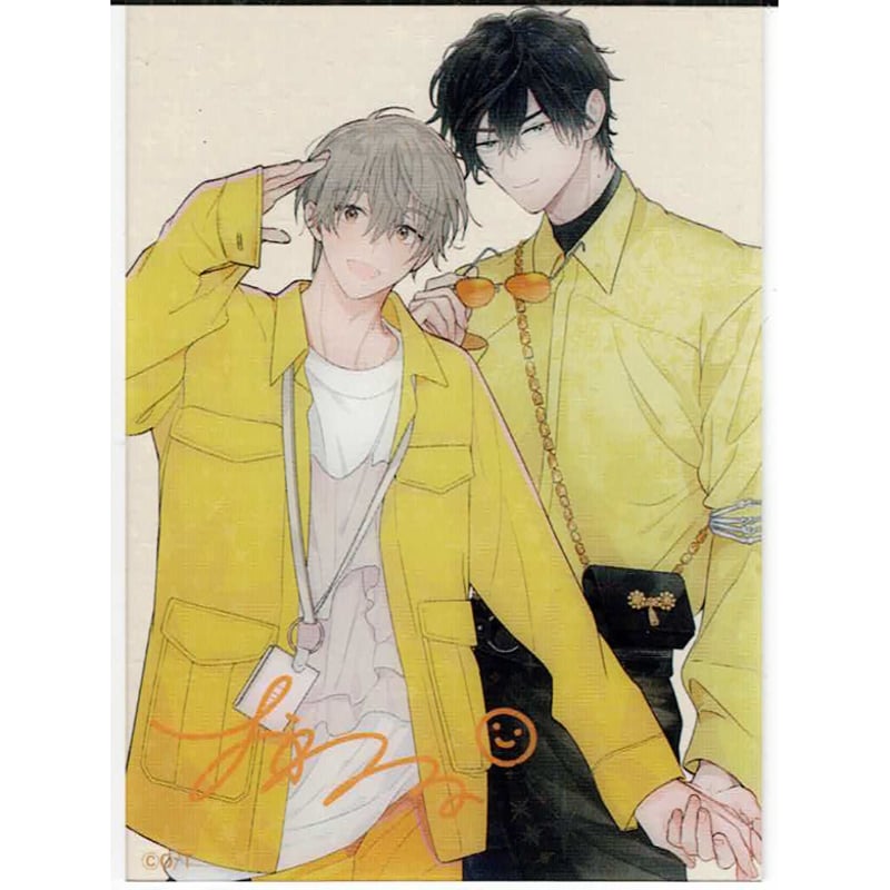 Qpa展 おわる クリアカード 直筆サイン入り