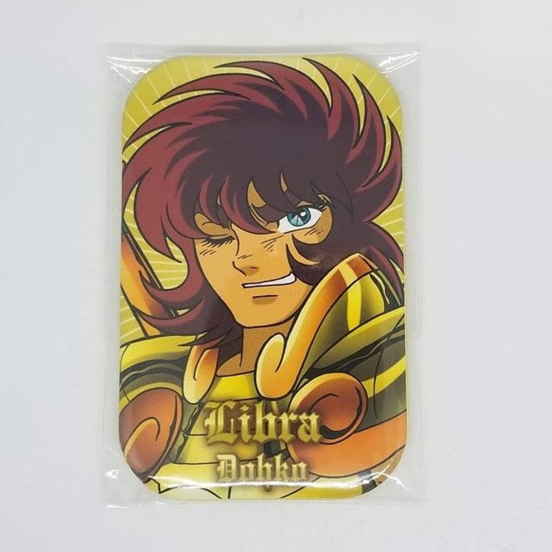 聖闘士星矢 ライブラ童虎 まるかくカンバッジ | K-BOOKS 池袋 2次元