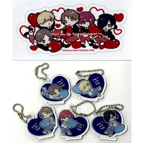 【非売品】クールドジ男子 バレンタイン キーホルダー 全種 TVアニメ『クールドジ男子』POP UP SHOPが12月9日(金)より開催