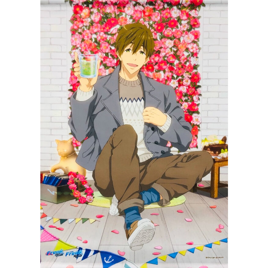 Free!　橘真琴　Link up Smile!　Birthday　タペストリー