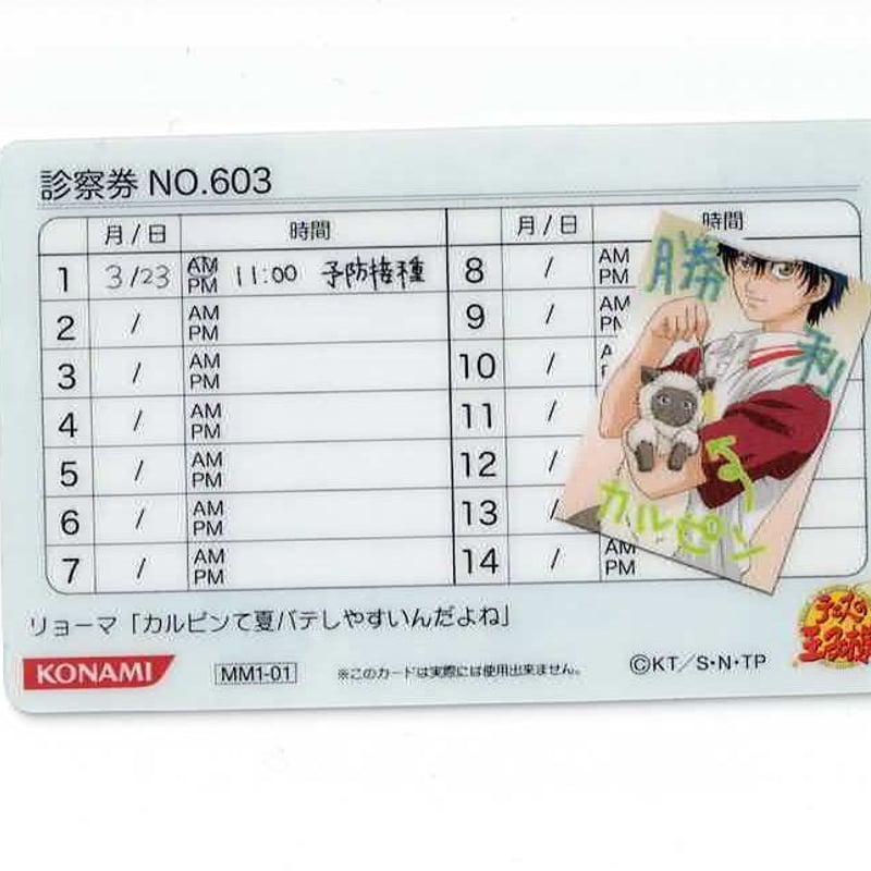 テニスの王子様　越前リョーマ　カード 71c0bhhqCXL._UF350,350_QL50_.jpg