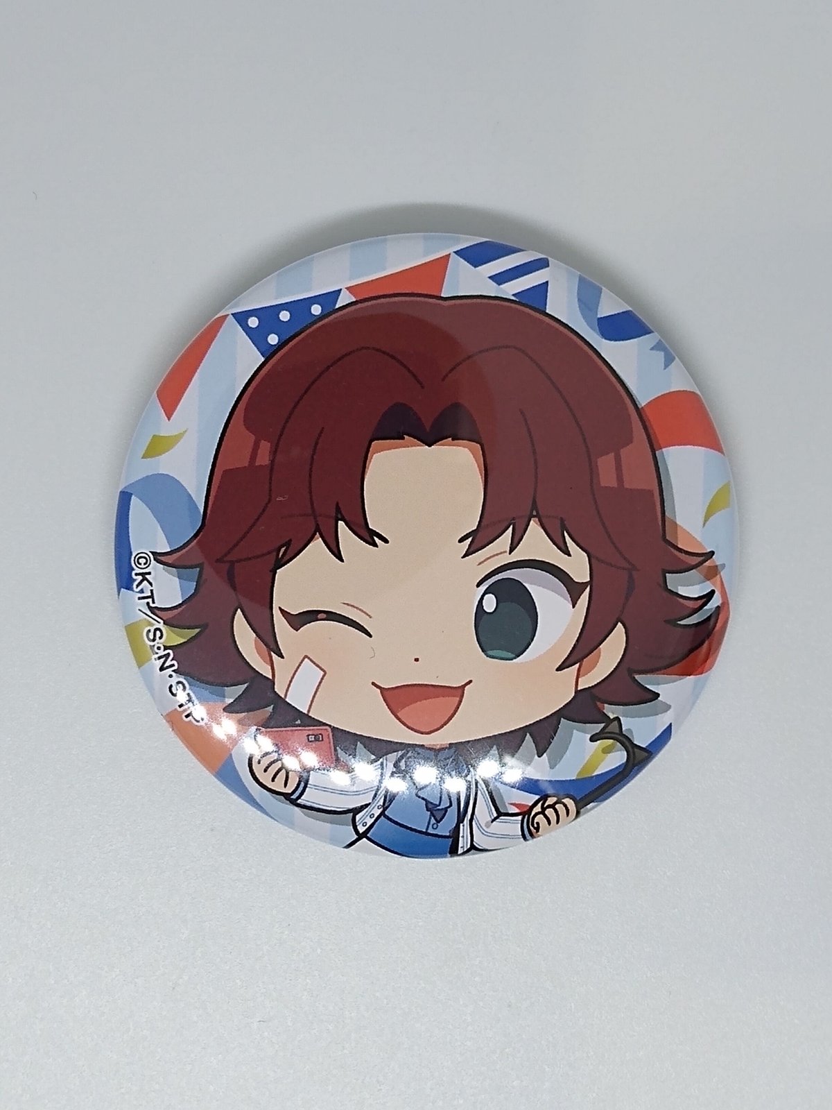 テニスの王子様 菊丸 英二 デフォルメ缶バッジ～青学（せいがく