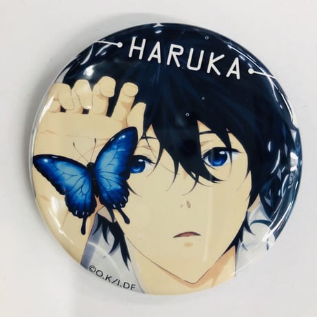 「Free! -Dive to the Future- 」　【Butterfly】缶バッジ　遙のみ