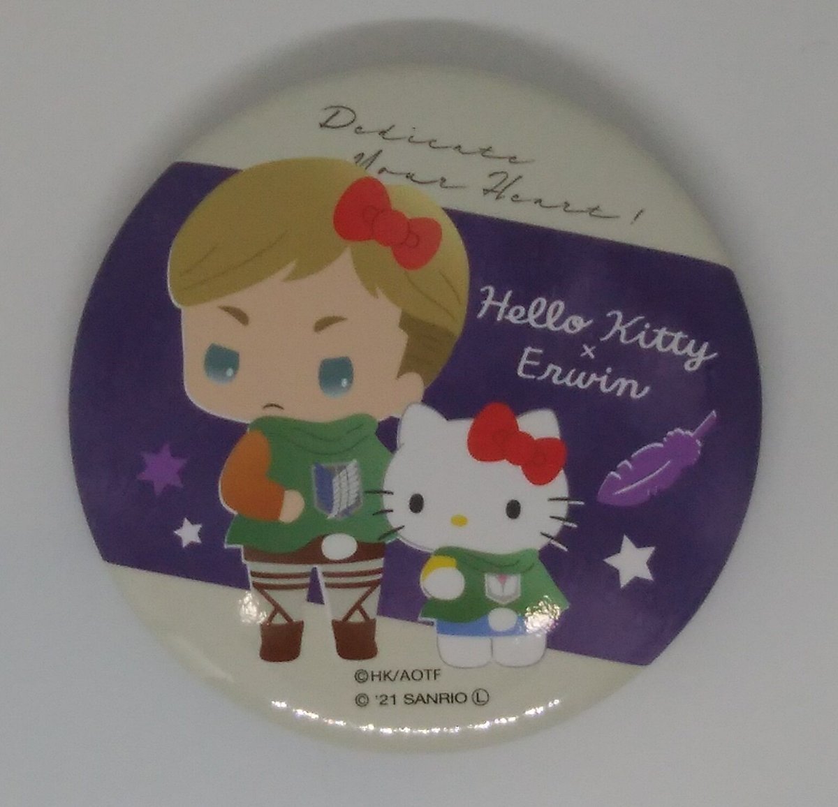 進撃の巨人 エルヴィン・スミス 缶バッジ 進撃の巨人 エルヴィン・スミス 缶バッジ | K-BOOKS 池袋 2次元