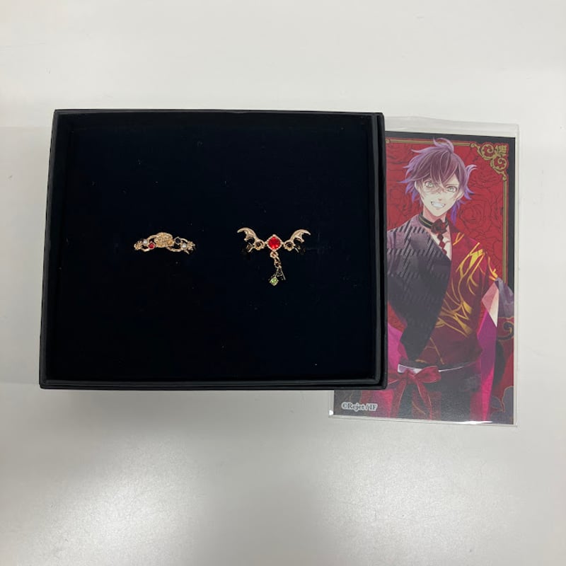【セット品】DIABOLIK LOVERS リング 指輪 　逆巻アヤト　2種 DIABOLIK LOVERS 逆巻アヤト 2連リング | K-BOOKS 池袋 2次元グッズ通販