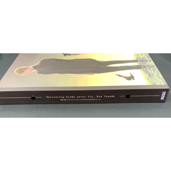 台湾版　囀る鳥は羽ばたかない　ヨネダコウ　ファイル　複製サイン入りミニポスター 囀る鳥は羽ばたかない - トレーディングミニキャンバスボード