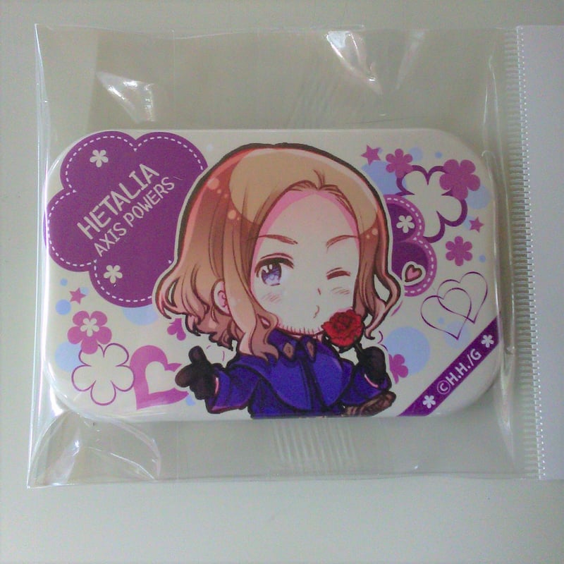 日丸屋秀和 『ヘタリア Axis Powers』 よこ長 缶バッジ フランス | K-BO